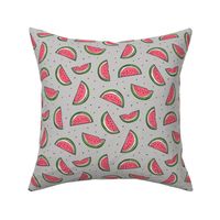 Watermelon on Grey