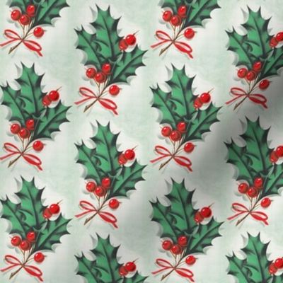 Vintage Christmas Holly