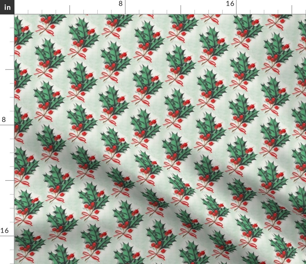 Vintage Christmas Holly