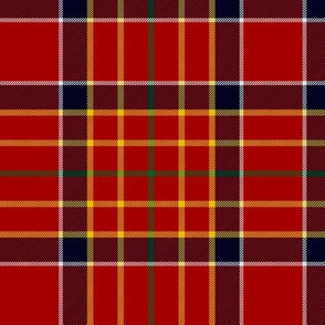 Hackston or Halkerston tartan, 1746, 6"