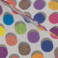 The point of Pointillism: a study in Spoonflower inks