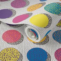 The point of Pointillism: a study in Spoonflower inks