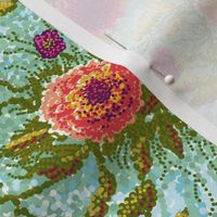 Dotty Dahlias-pointillism style__G3G