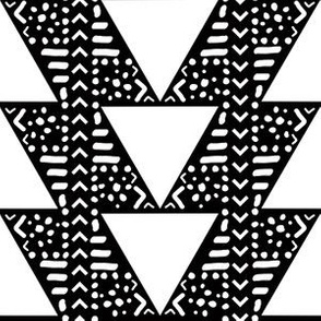 Tribal Triangles in Black + White