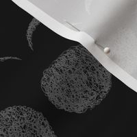 moon phases (grey on black)