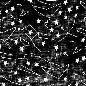 zodiac_and_stars_dark black, and white