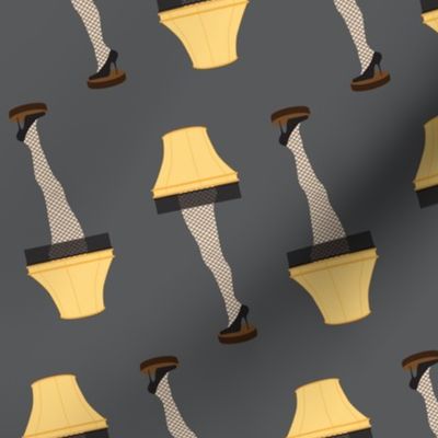 Christmas Retro Leg Lamp