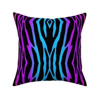 Rainbow Zebra Safari Animal Print Pattern