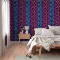 Rainbow Zebra Safari Animal Print Pattern