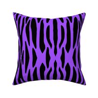 Purple Zebra Stripes Safari Jungle Animal Print