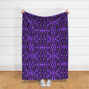 Purple Zebra Stripes Safari Jungle Animal Print