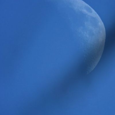 Day moon photo in repeating grid