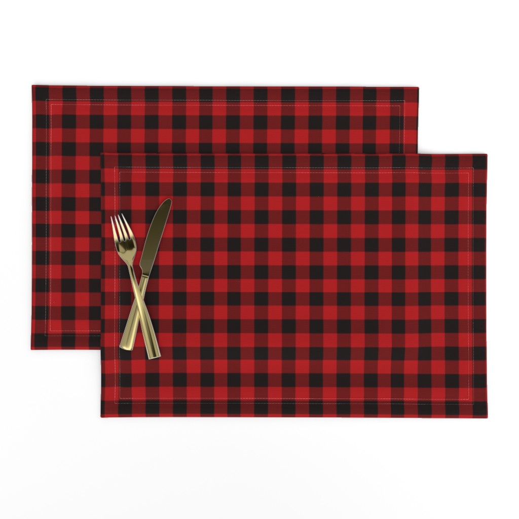 red buffalo plaid