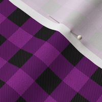 Purple Buffalo Plaid