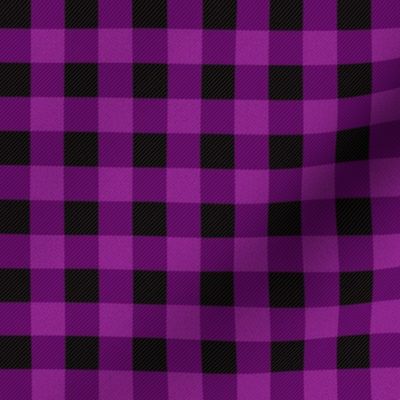 Purple Buffalo Plaid