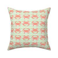 Pink Maryland Crab Chevron