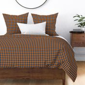 Orange and Blue Buffalo Plaid