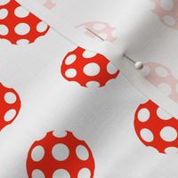 Holey Red Polka Dots