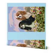 two cavaliers small blanket size