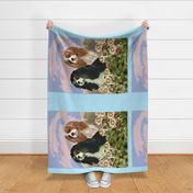 two cavaliers small blanket size