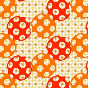 Autumn Polka Polka Dots