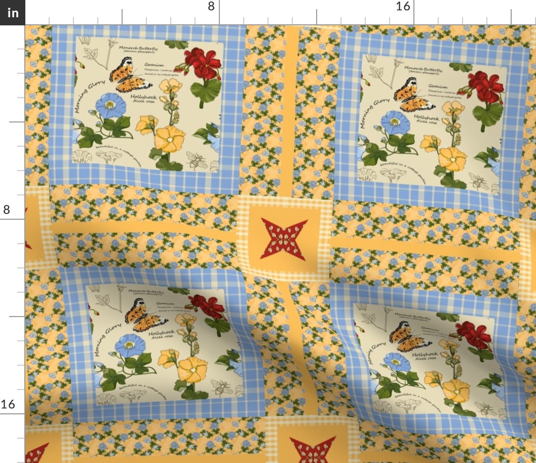 Botanical_Study_Cheater_Quilt