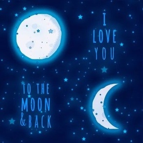 Love you to the moon & back