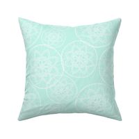 Mint doily