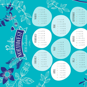 The Pacific Northwest 2016 Calendar 