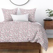 Pink Grey Gray Leopard Animal Print