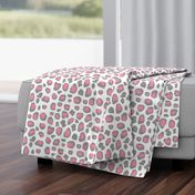 Pink Grey Gray Leopard Animal Print