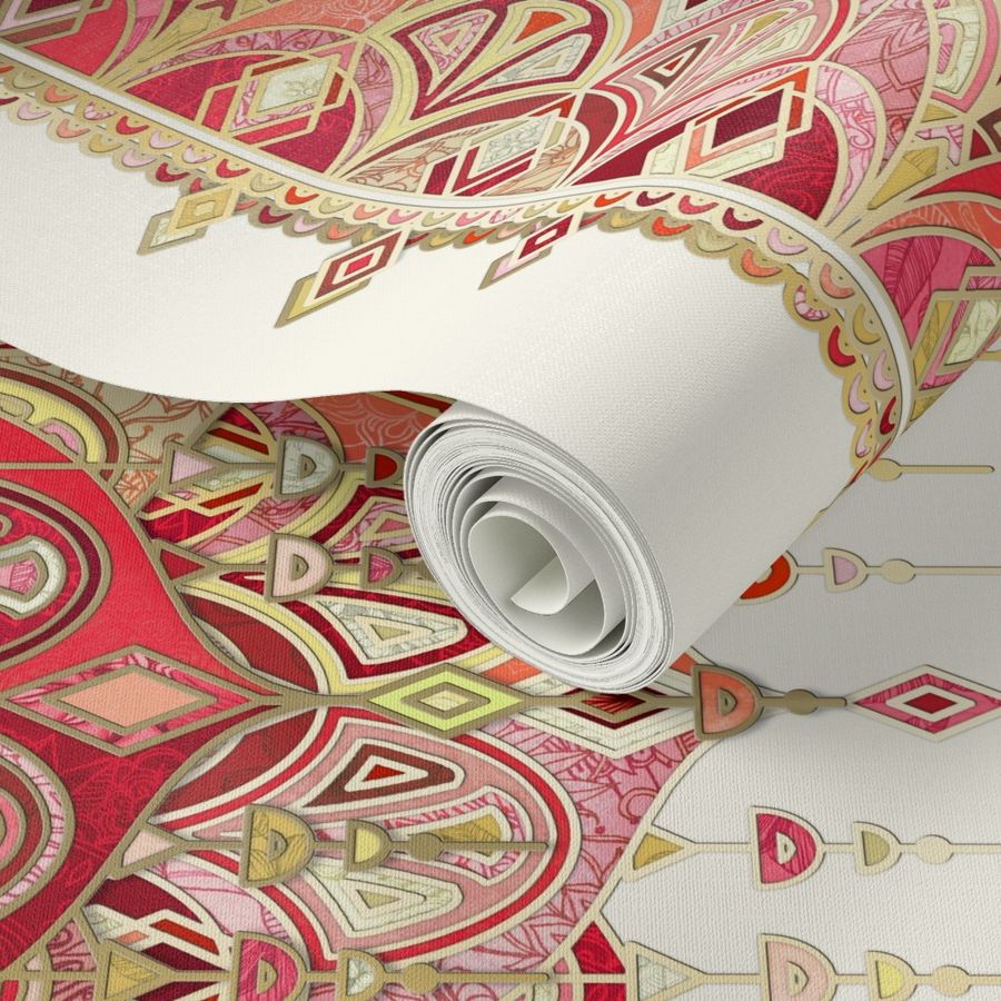 Double Art Deco Wallpaper