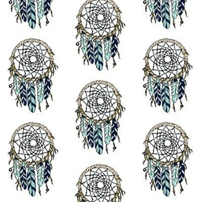 dreamcatcher // southwest baby nursery white background