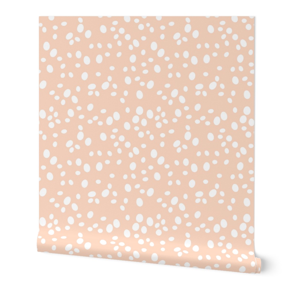dot // blush girly coordinate blush dots and spots