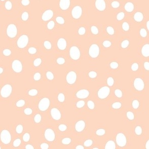 dot // blush girly coordinate blush dots and spots