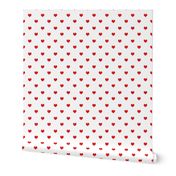 mini heart red simple minimal cool valentines love design