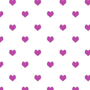 mini heart purple trendy valentines minimal simple design