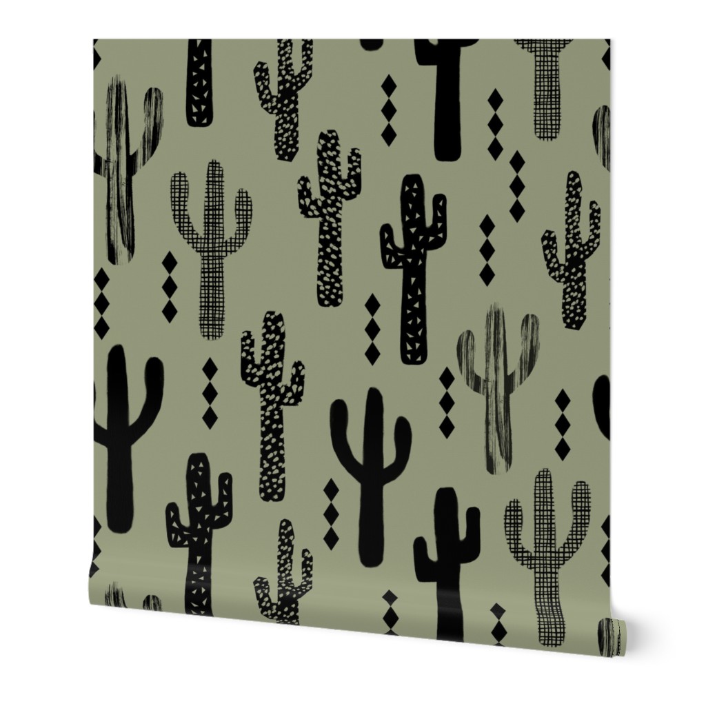 cactus dark green nursery baby boy kids outdoors southwest 