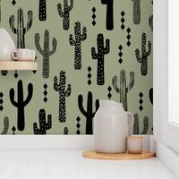 cactus dark green nursery baby boy kids outdoors southwest 