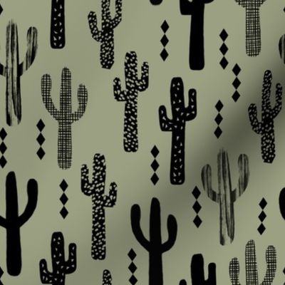 cactus dark green nursery baby boy kids outdoors southwest 