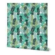 palm print tropical palm baby kids summer tropical trend