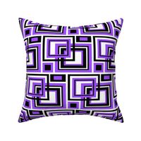 Purple Square Geometric Design