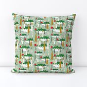 Mid Century Modern  Retro Christmas Design