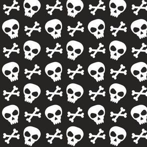 (small-scale) Skull & Cross-bones // Halloween Collection
