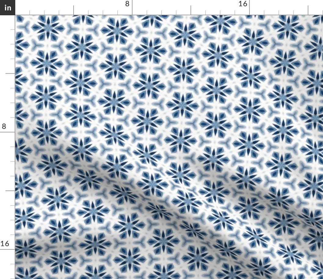 indigo Star Pattern