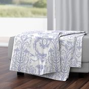 Capetian Toile in blue violet