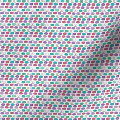 MICRO donut // bright donut shop sweets bakery dolls clothes fabrics tiny design