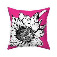 NightFlower Pillow Fabric