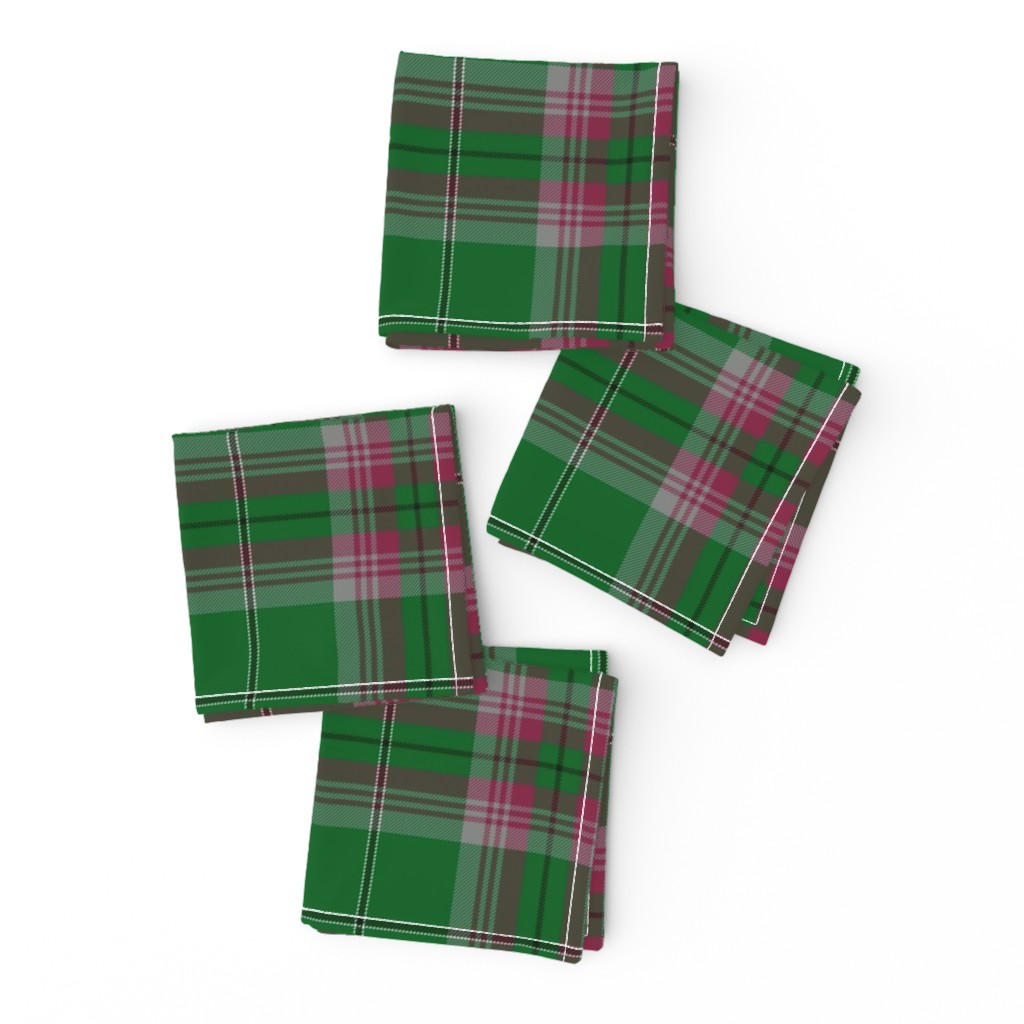 Gray hunting tartan, 6"