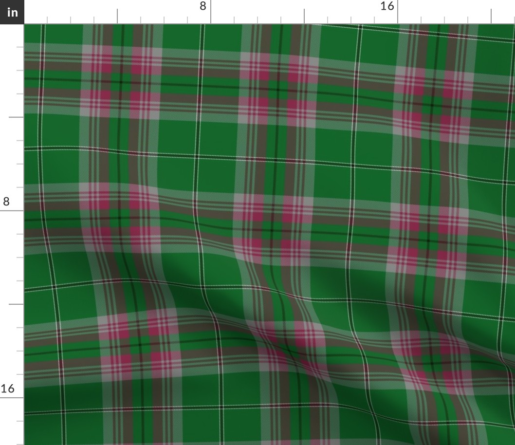 Gray hunting tartan, 6"